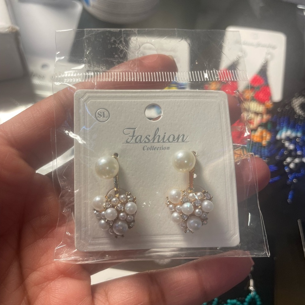 Pearl Drop Earrings